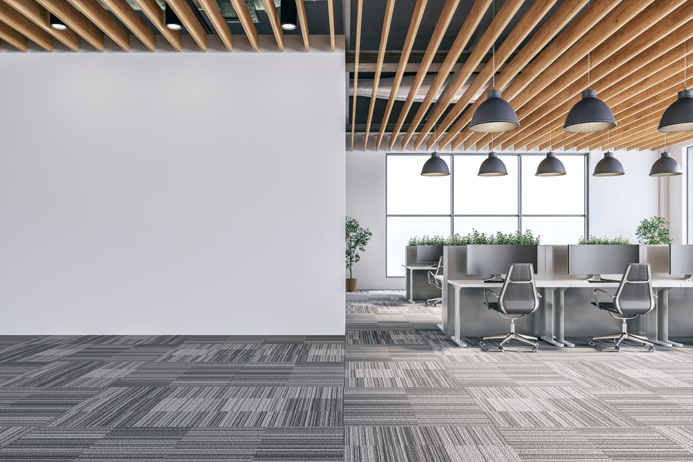 modern office workspace